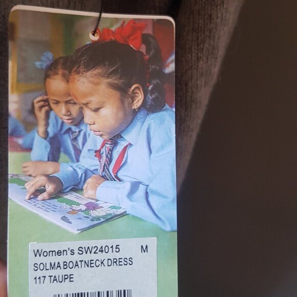 Sherpa Wool Dress Ladies Medium - Picture 4 of 4